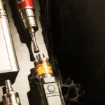 Vape devices illustrating when vapes were invented